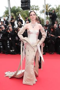 Coco Rocha in Robert Wun Haute Couture