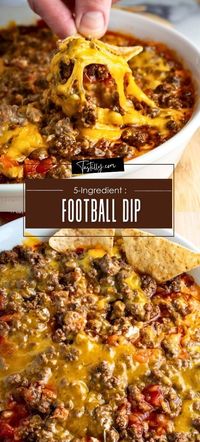 5-Ingredient Football Dip: Ready In 35 Minutes