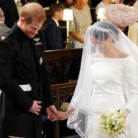 El príncipe Harry y Meghan Markle el día de su boda. #realeza #royalty #bodareal