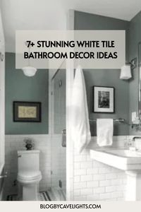 Transform your white tile bathroom into a serene sanctuary! ✨ Discover stylish white bathroom decor ideas that make any space look fresh and inviting. Click to explore all 7+ stunning looks! 👉