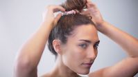 Quick and easy tips for healthy hair from the inside out, including some all natural, vegan beauty products. #NordstromBeauty Featured Products: 5453931 Hum Nutrition Hair Sweet Hair Vegan Gummies Dietary Supplement 5825733 OUAI Hair & Body Shine Mist 5580847 slip for beauty sleep Midi Scrunchie Set 5835301 Gucci Bloom Hair Mist 5452426 Drybar The Wrap Party Curling & Styling Wand