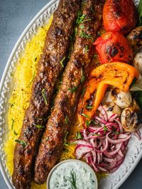 Kabob Koobideh (Persian Beef Kebab Recipe) - Urban Farm and Kitchen