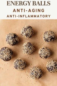 Date Balls (Anti-Inflammatory Snack) - Cooking For Peanuts