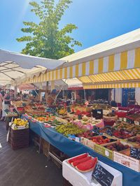 Nice, France food markets