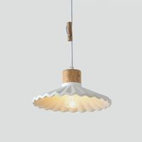 Modern Mini Colorful Pendant Light with Lovely Cement Saucer Shade for – LunaDesignStudios