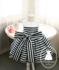 Zebra Baby  Mother Daughter matching dress Baby TuTu Dress Toddlers Flower Girl Dress Easter Dress Holiday Party Dress Pageant Dress PD006