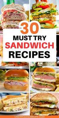 Healthy and easy sandwich recipes with best choices like club, cold, and Philly cheesesteaks. Perfect chicken options for lunch or dinner.