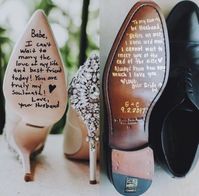 Write a message on the bottom of the others shoe.