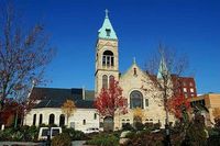 Catholic Church of Sacred Heart, Co Cathedral Basilica of Diocese of Wheeling-Charleston, USA