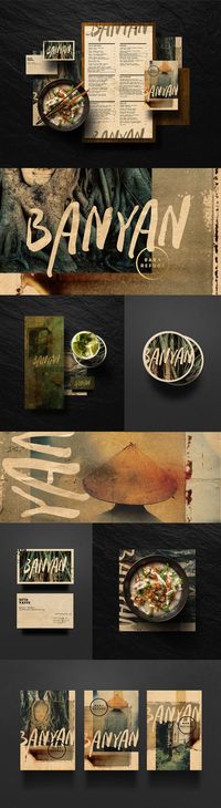 Banyan Bar & Refuge. Identity design by Adam & Co.