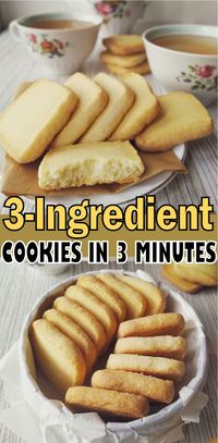 THE 3 INGREDIENT COOKIE