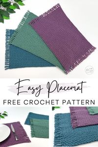 Elevate your dining experience with this charming Crochet Placemat. This elegant addition to your table setting adds a touch of handmade sophistication, creating a cozy atmosphere for every meal.