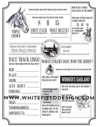 Kentucky Derby Lore Infographic