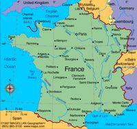 Map of France