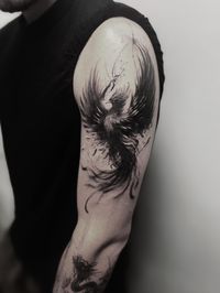 phoenix tattoo men arm - Google Search