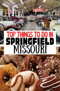 All the fun things to do in Springfield, MO including Fantastic Caverns, local craft breweries, Route 66 attractions, historical places, Wonders of Wildlife, and so much more! #Springfield #Missouri #Route66