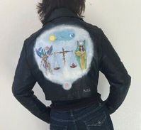 painted jacket 80s - Google Search