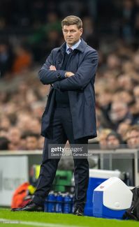 Aston Villa head coach Steven Gerrard during the Premier League match... News Photo - Getty Images