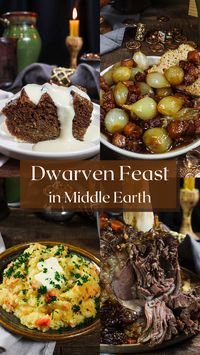 Step into the world of Middle Earth with our Dwarven Feast! Indulge in a culinary journey inspired by Tolkien's dwarves with recipes from our Middle Earth cookbook. From hearty root vegetable mash to Thor's hammer beef shank, this feast will transport you to the grand halls of Erebor. Get your copy of the Feasts of Middle Earth cookbook and bring the flavours of Middle Earth to your own table!