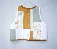 Patchwork clothes and quilts - mossom