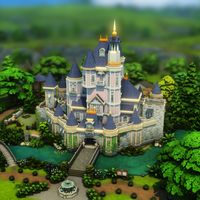 Fairy Disney Castle - Rooms / Lots - The Sims 4 - CurseForge