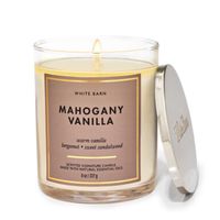 Nwt Bbw White Barn Mahogany Vanilla Signature Single Wick Candle Fragrance What It Smells Like: Our Acclaimed Woodsy Fragrance With A Sweet, Creamy Twist. Fragrance Notes: Warm Vanilla, Fresh Bergamot And Sweet Sandalwood. What It Does: Fills Any Room With Beautiful, Long-Lasting Fragrance. Exclusively Fragranced Soy Wax Blend Candle Our Proprietary Fragrance Wax Blend Is Formulated To Provide The Best Fragrance Experience Quality Lead-Free Wicks Amazing Quality From Beginning To End Comes With