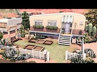 TRAILER HOME 🏡 Base Game & Strangerville | The Sims 4 Speed Build | No CC - YouTube