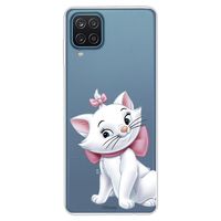 Funda para Samsung Galaxy A12 Oficial de Los Aristogatos Marie Silueta