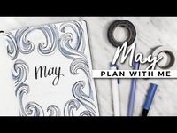 PLAN WITH ME | March 2017 Bullet Journal Setup - YouTube