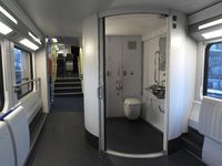 Toilet on a Swiss Train. Don't even think of comparing it with...