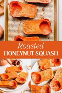 This Roasted Honeynut Squash recipe plays up its natural sweetness with cinnamon and maple syrup. It’s an easy side dish you’ll want to make again and again!