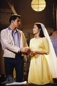 Still of Natalie Wood and Richard Beymer in West Side Story