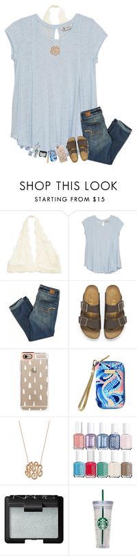 "I'm super close to 100!!" by sanddollars ❤ liked on Polyvore featuring Bobeau, American Eagle Outfitters, Birkenstock, Casetify, Lilly Pulitzer, Ginette NY, Essie, NARS Cosmetics and Accessorize