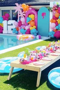 A Barbie Party is the ultimate summer bash, especially a Malibu Barbie pool party, offering endless opportunities for fun and creativity.With vibrant decorations, themed activities, and poolside glamour, it’s a dreamy celebration straight out of Barbie’s world. See more party ideas and share yours at CatchMyParty.com