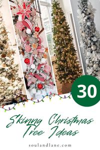 Maximize your festive decor in minimal space with skinny Christmas trees. Discover designs and styles that fit snugly into tight corners while radiating abundant holiday joy and charm.