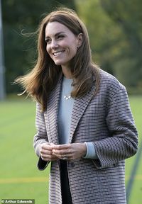 Kate Middleton visits students at the University of Derby ahead of World Mental Health Day