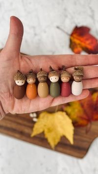 Beautiful Acorn Crafts Ideas with Real Acorns - The Idea Room