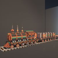 Minecraft Steampunk Train Tutorial