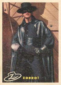 1958 Topps Zorro #1 Non-Sports Card