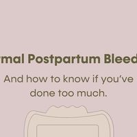 Dr. Lizzie Kieffer | PELVIC PT + MOM on Instagram: "What’s normal??

➡️ Make sure to share this with a friend to spread the awareness!!

Postpartum bleeding can look a little different for everyone depending on individual factors and how the birth went.

GENERALLY the timeline is:

✨ Days 0-4 = brighter red and heavier bleeding
✨ Days 5-9 = starts to turn more brown and little yellow as it starts to decrease
✨ Days 10-14 = Lochia is tapering off and turning more yellow and white

Some will stop bleeding almost completely by 2 weeks. Others could see some bleeding for 5-6 weeks. However, if you ever notice that your bleeding increases, this is a sign to slow activity and possibly consult with your provider.

❌ What is NOT normal?? ⬇️⬇️

A slight increase in bleeding can be normal with breas