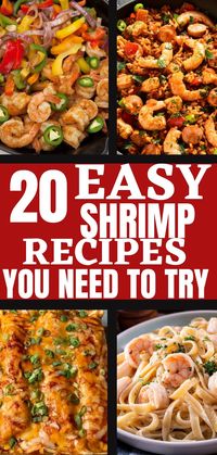 This pin is about easy shrimp recipes to make anytime . Most people love to make easy recipes , if you're one of those people then you're lucky because in this post, we will outline easy and delicious shrimp recipes to make anywhere. From #Easyshrimp #Easyrecipes #shrimprecipes