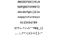 Base Mono Wide Reg Font - Free Font Downloads