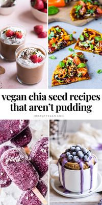 Discover a whole new side to chia seeds with these delightful Vegan Chia Recipes 🌱 Not just pudding, but a whole world of scrumptious dishes! 🥕🌈 Get the recipes now and make your taste buds dance with joy! 💃😋