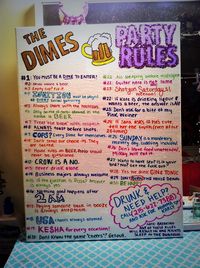 College party rules