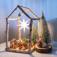 DIY Christmas nativity scene - Meinideenreich