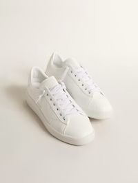 Golden Goose - Men’s bio-based Purestar with white star and heel tab in