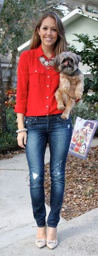 How to wear red for your Color Code - Tabitha Dumas