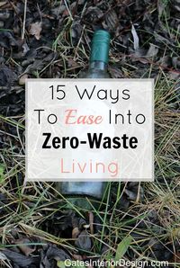 If you are unsure of how to be sustainable or unsure of where to start, here are 15 Easy Ways To Ease Into Zero-Waste Living. Even if you're completely overwhelmed by the idea of being sustainable, these tips will show you how easy it can be.