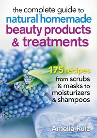 In The Complete Guide to Natural Homemade Beauty Products & Treatments, you’ll discover how to effectively use nature’s bounty to prepare your own beauty treatments for complete skin, body, and hair care. Using aromatic and medicinal plants, flowers, fruits, and essential oils, these incredible recipes (along with lifestyle tips) will enhance your beauty from head to toe. You’ll discover how to prepare all kinds of cosmetics and be amazed by how economical it is to create your own products. Only