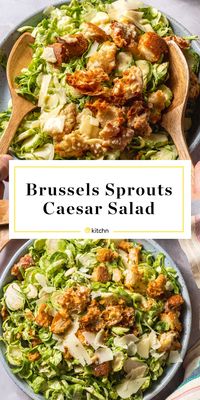 This Brussels Sprouts Caesar Is Fall Salad Goals